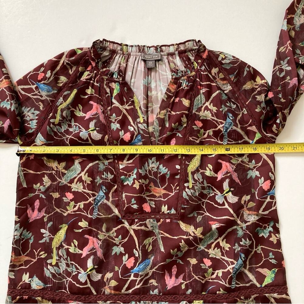 J.Crew Point Sur Popover in Menagerie Print XS - Picture 6 of 9
